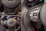 1FS Carbon Fiber Steering Wheel Trim PCS