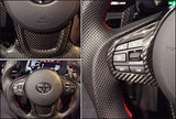 1FS Carbon Fiber Steering Wheel Trim PCS