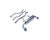 ARMYTRIX Stainless Steel Valvetronic Catback Exhaust System Dual Blue Coated Tip Toyota Supra A90 2020+