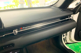 Rexpeed A90 / A91 MKV Supra Carbon Fiber Passenger Side Interior Badge