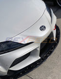 Rexpeed A90 / A91 MKV Supra V2 Forged Carbon Front Splitter / Lip (Artisan Style)