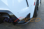 Rexpeed A90 / A91 MKV Supra V2 Carbon Fiber Rear Bumper Side Spats (Artisan Style)